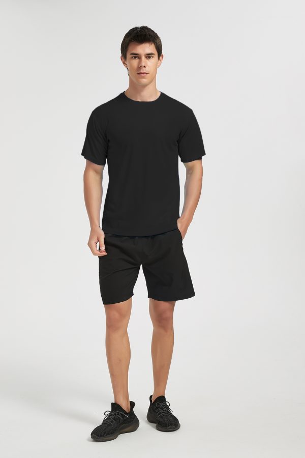 Oscar Active Quick Dry Tee // Black - Image 2