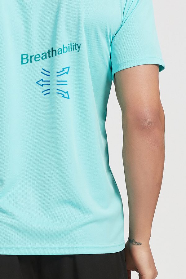 Oscar Active Quick Dry Tee // Mint - Image 7